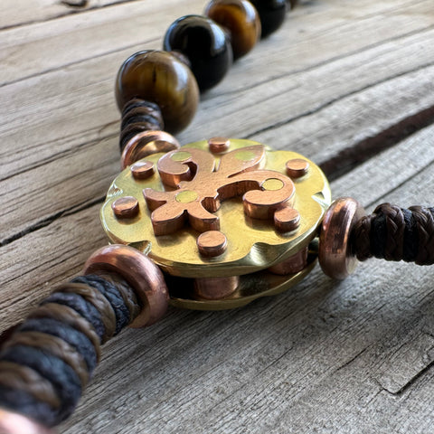 Handmade Rosary… worthy of a Knight’s armory