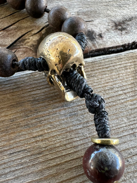 Handcrafted Memento Mori Rosary