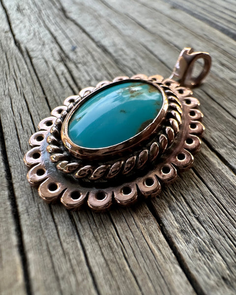 Copper Bloom: Pendant