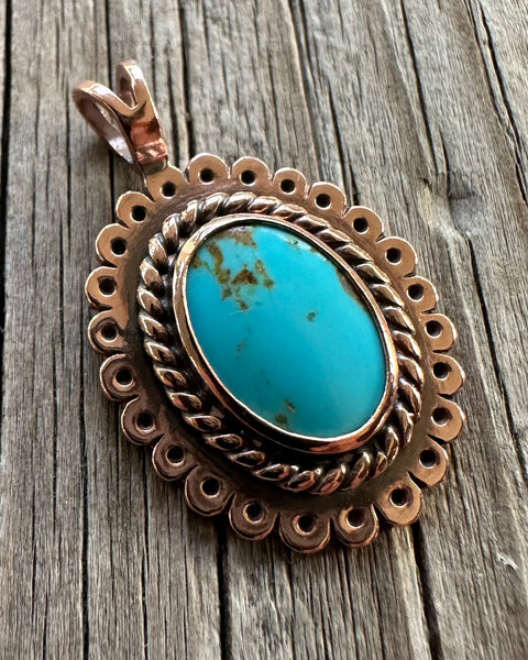 Copper Bloom: Pendant