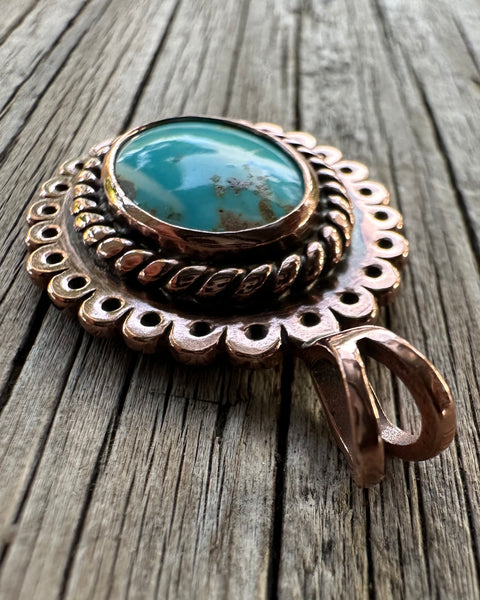 Copper Bloom: Pendant