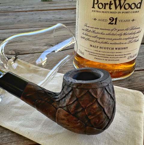 "Smaug the Briar" | Hand-carved briar pipe