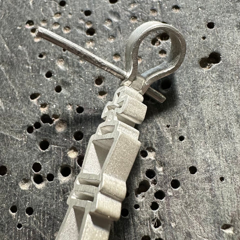 Silver "Checkmate" Pendant