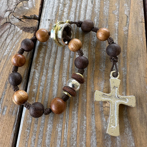 Perpetual Decade Rosary | Sterling Silver