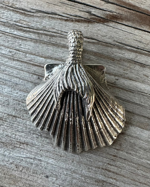 The Broken Sea Shell | Silver