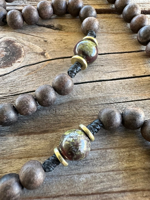 Handcrafted Memento Mori Rosary