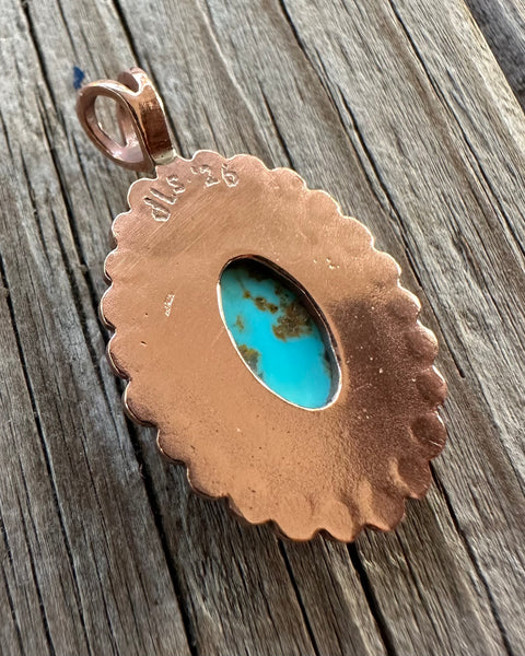 Copper Bloom: Pendant
