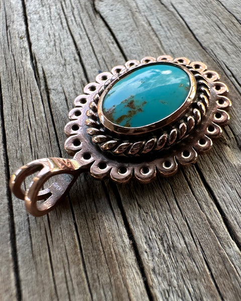 Copper Bloom: Pendant