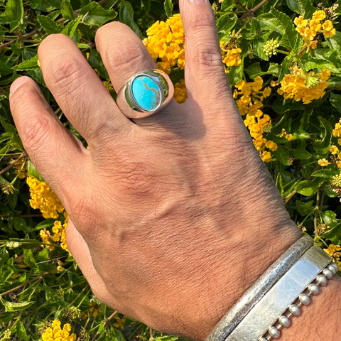 Sterling Silver Ring w/ Turquoise