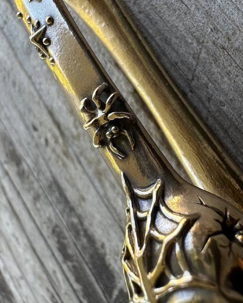 Custom Halloween Brass Belt Hook / Keychain