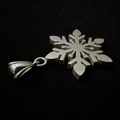 Sterling Silver Snowflake Pendant