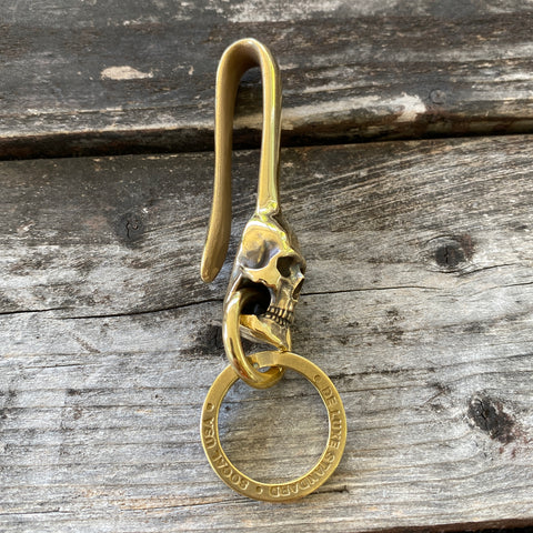 The Skull "La Calavera" Belt Hook Keychain