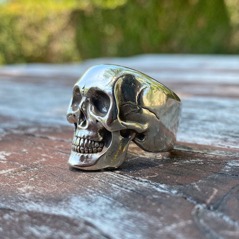 Silver Skull Ring