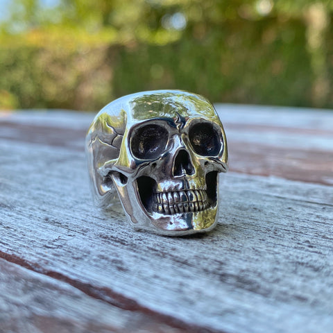 Silver Skull Ring