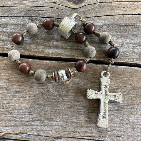 Perpetual Decade Rosary | Sterling Silver